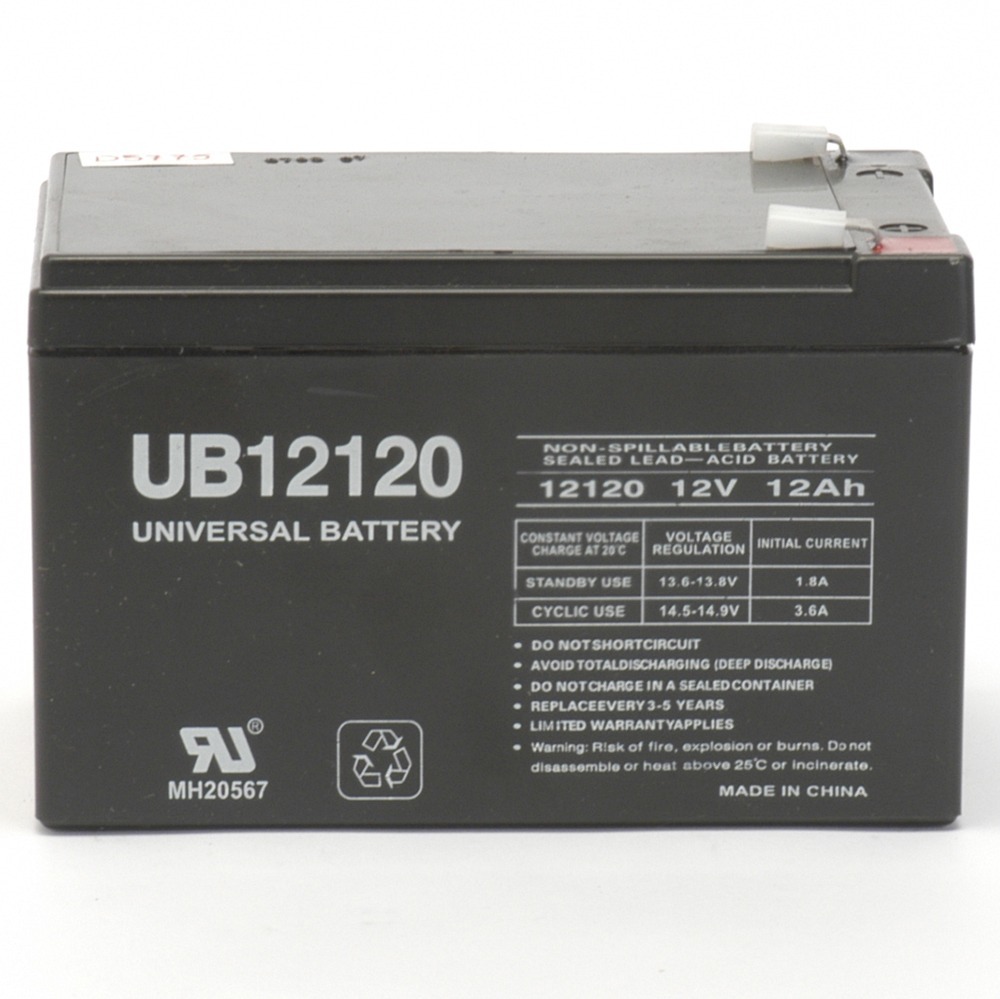 12V 12Ah F2 Sealed Lead Acid Battery for APC UPS Computer Back Up Power