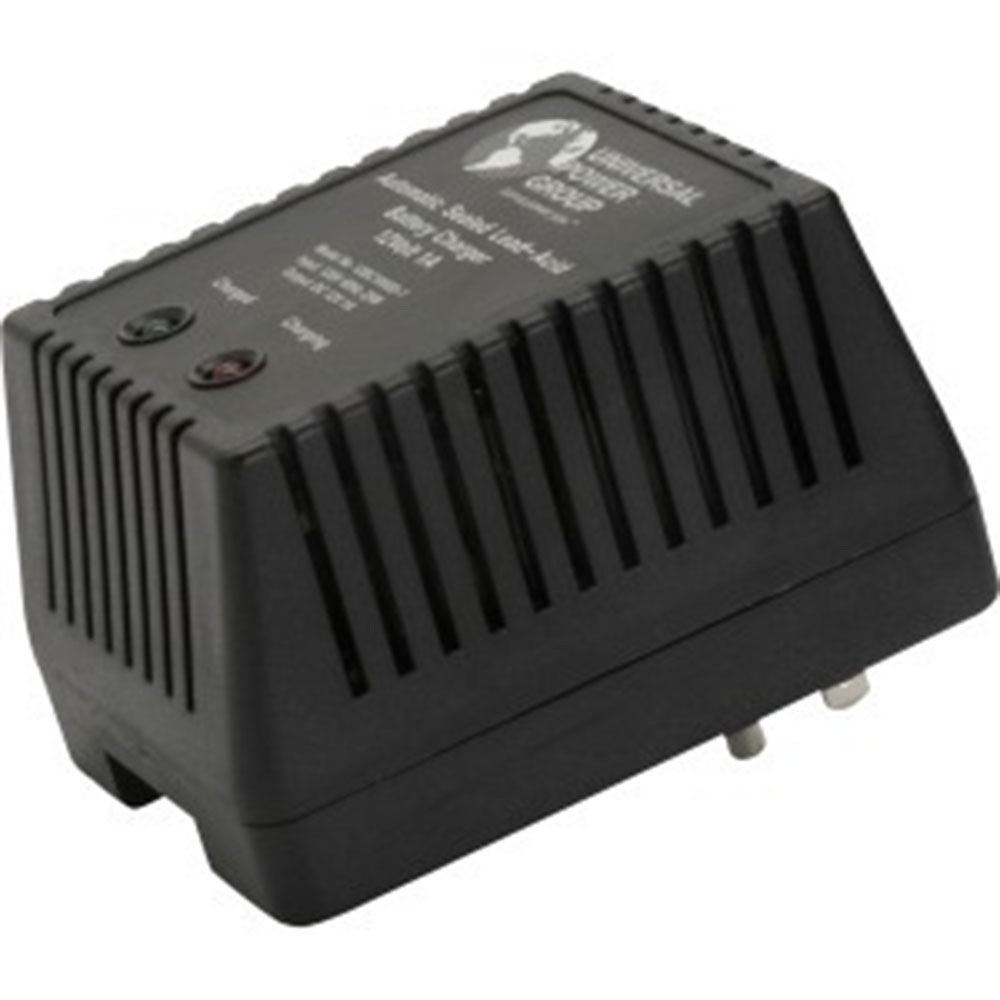 UPG 12V 1A Dual Stage Charger w/o Clips 12BC1000D-1