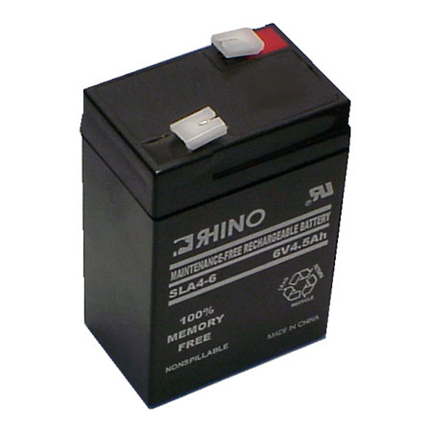 Rhino Sealed Lead Acid replacement battery 6v, 4.5Ah 