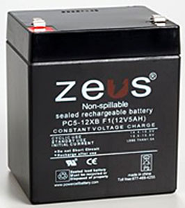 12V 5AH Replacement Battery for APC BackUPS Office 350 - Kit