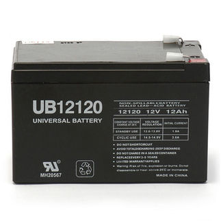 12V 12Ah F2 Sealed Lead Acid Battery for APC BP6501PNP BP650C BP650S - Kit