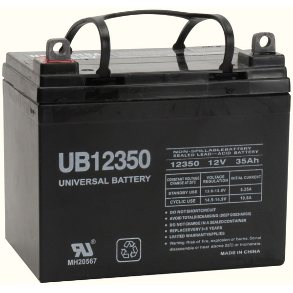 NEW 12V 35Ah SLA Sealed Lead Acid Battery for SCOOTER - Kit