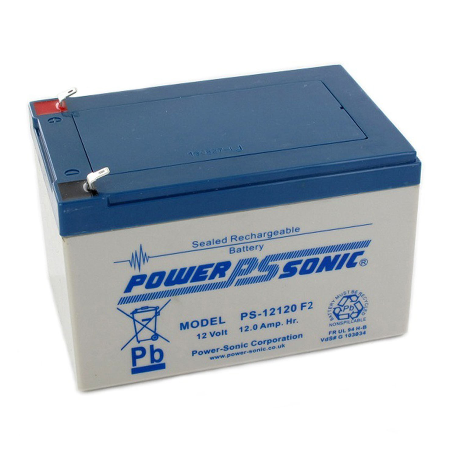 PS-12120 F2 12V 12Ah SLA battery