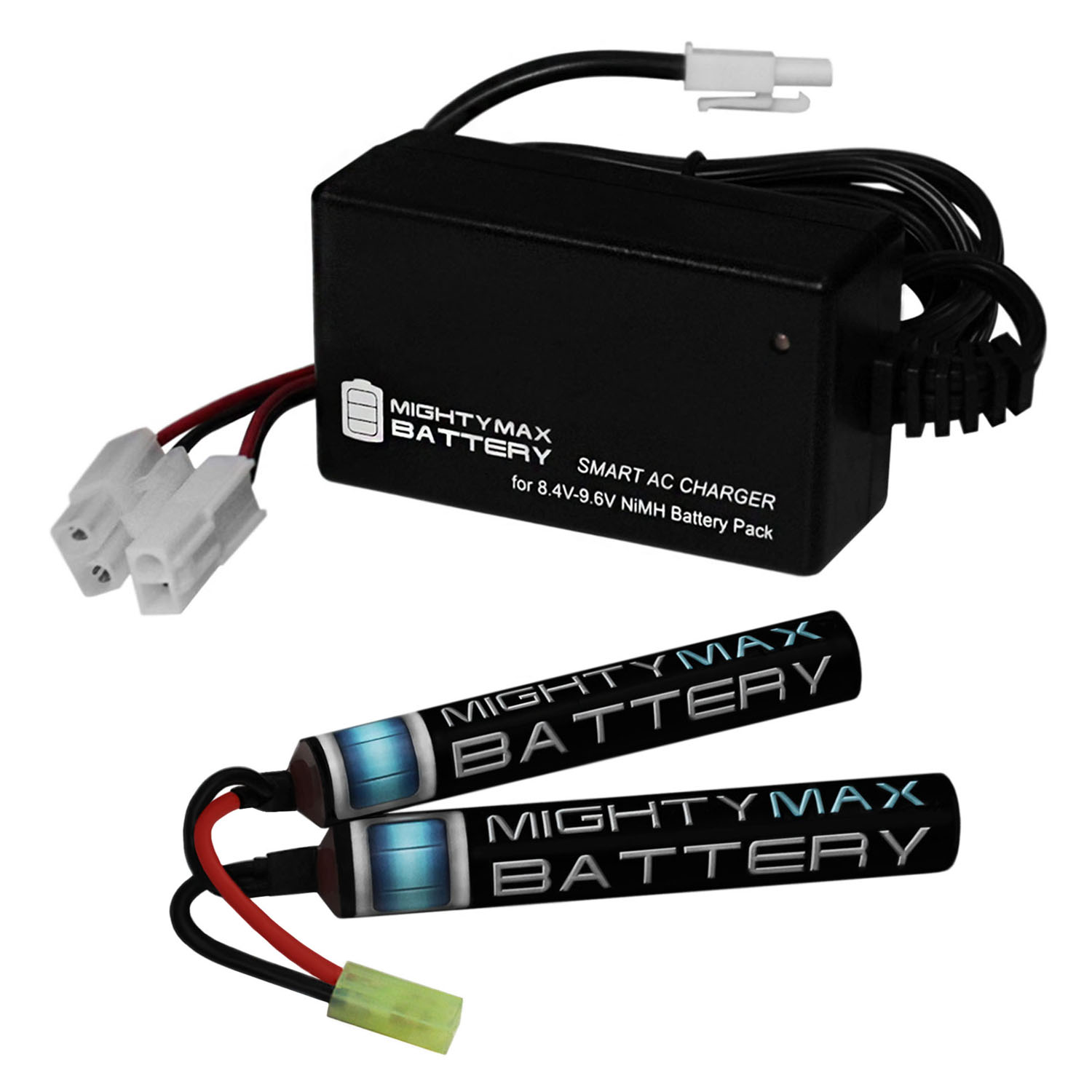 9.6V 1600mAh Butterfly Battery Pack + 8.4V-9.6V NiMH Smart Charger