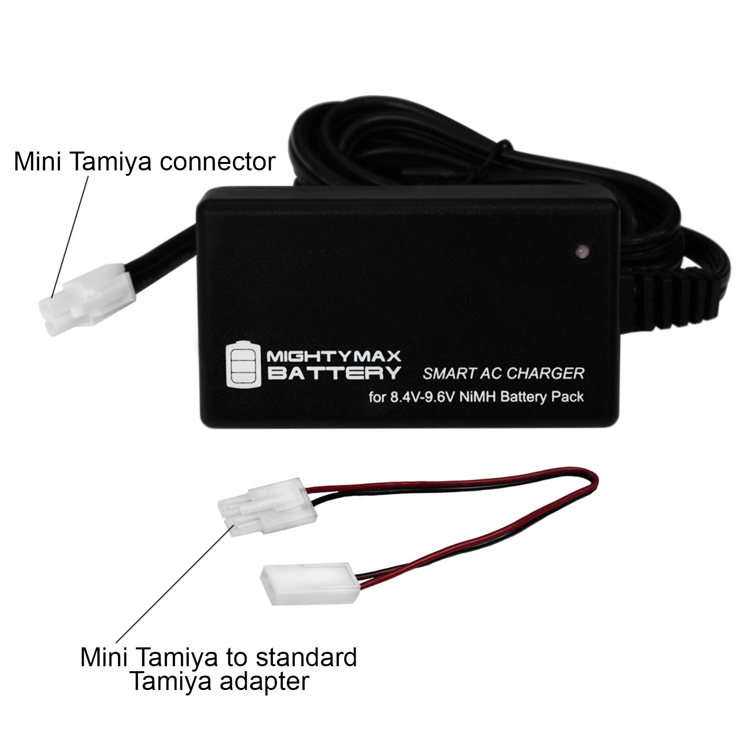 8.4V NiMH 1600mAh Mini Butterfly Battery Pack + 8V Smart Charger