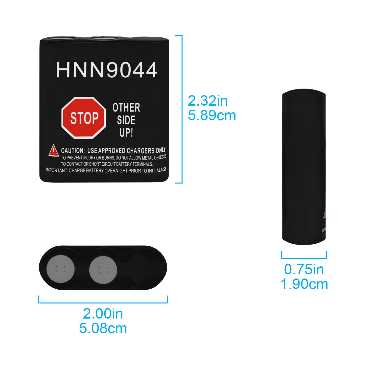 HNN9044 Battery for Motorola PRO1150, SP10, SP21 - 4 Pack