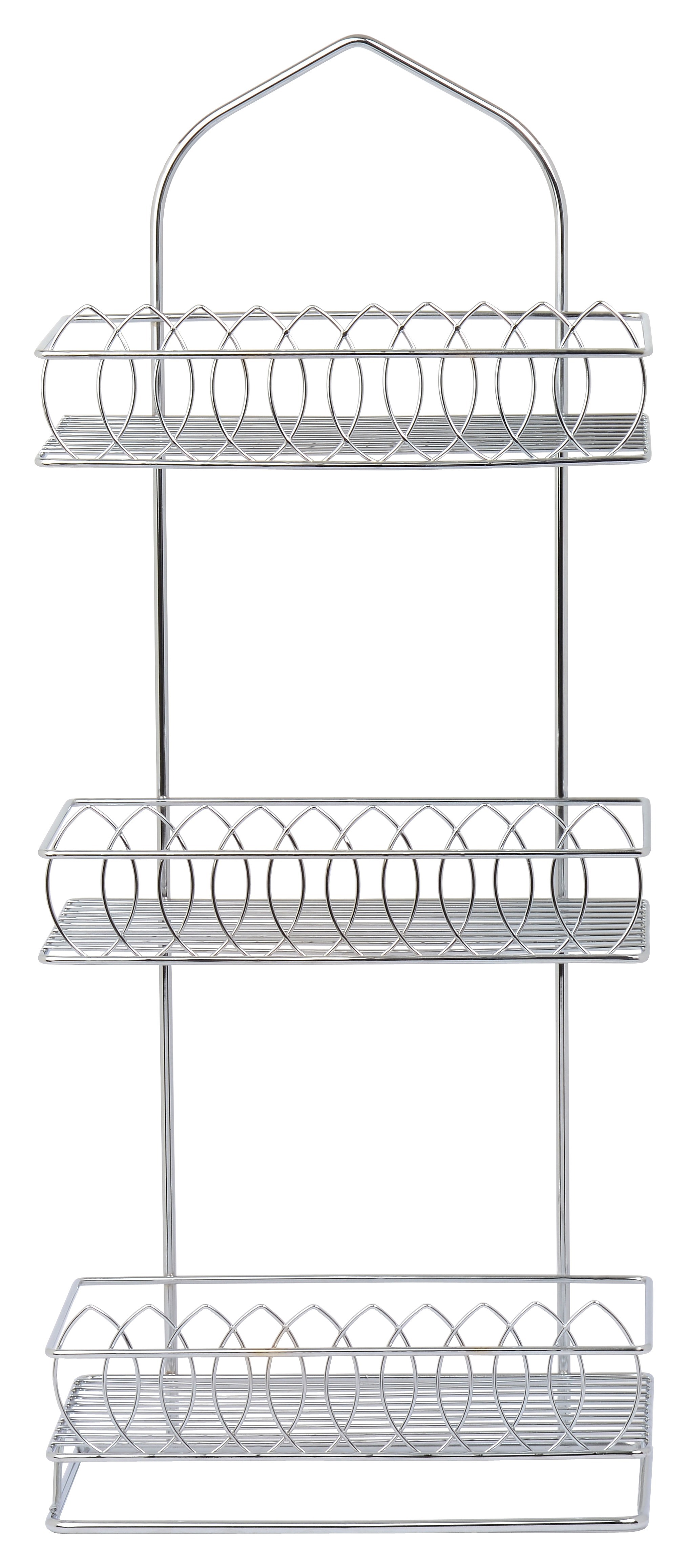3 Tier Stand - High Quality Stainless Steel with Shiny Chrome Polish