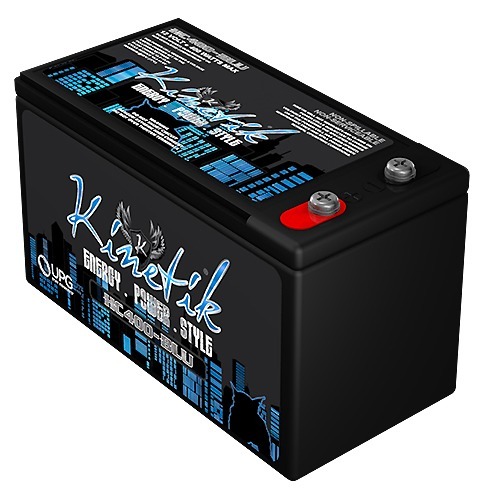 HC400-BLU 400 Watt Car Audio High Current Blue Power Cell / Battery HC400