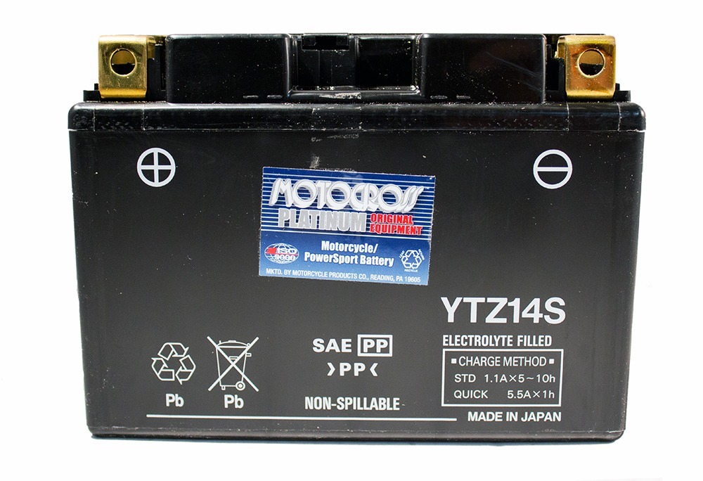 YTZ14S - Motocross Motorcycle Battery by YUASA