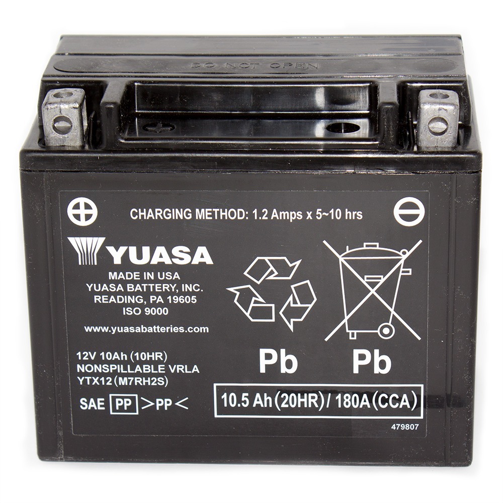 12V 10AH Battery for Honda TRX250 TE, TM, 1997 - 2012