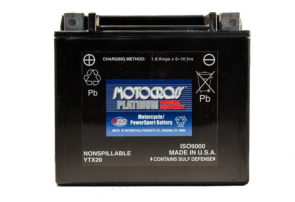 12V 18AH Battery for Indian 1442 1442 Scout, Spirit 2002-2003