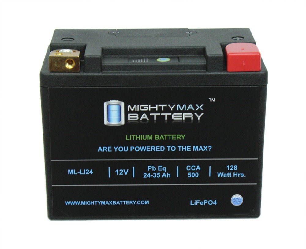 LiFePO4 12V 24-35ah Battery for Moto Guzzi 1000cc Convert