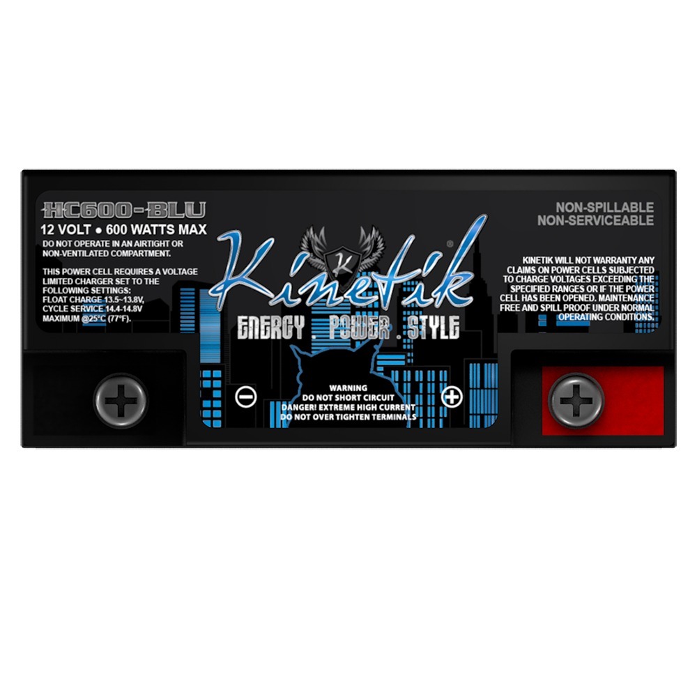 Kinetik (HC600-BLU) Black Power Cell Battery