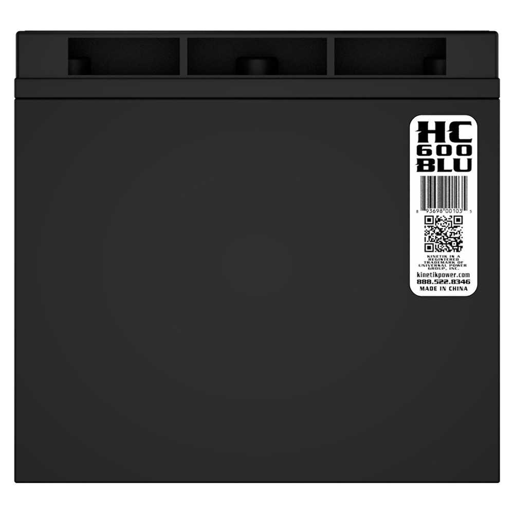 Kinetik (HC600-BLU) Black Power Cell Battery