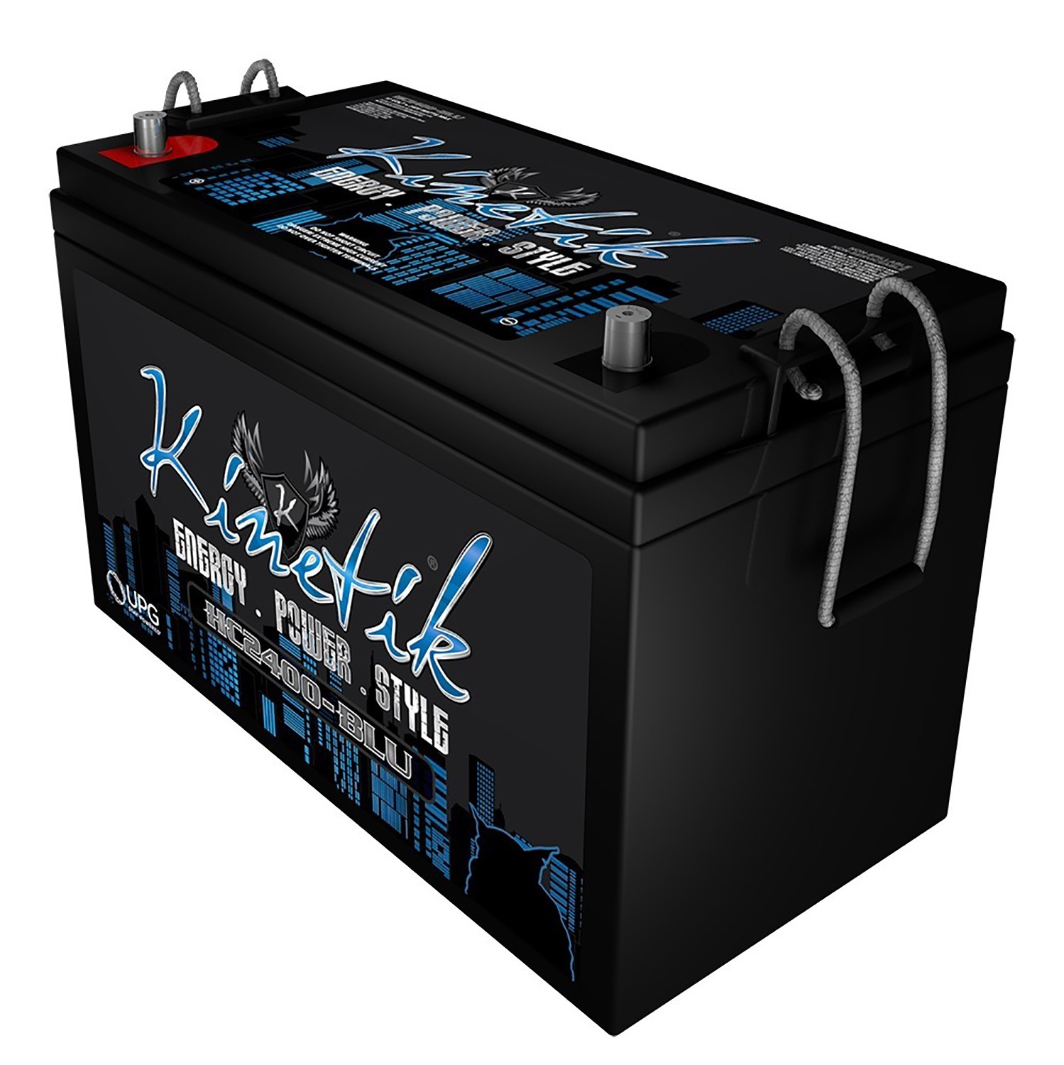 Brand New Kinetik HC2400-BLU 2400 Watt 12 Volt High Current Car Audio Battery/Power Cell With Advanced AGM Technology