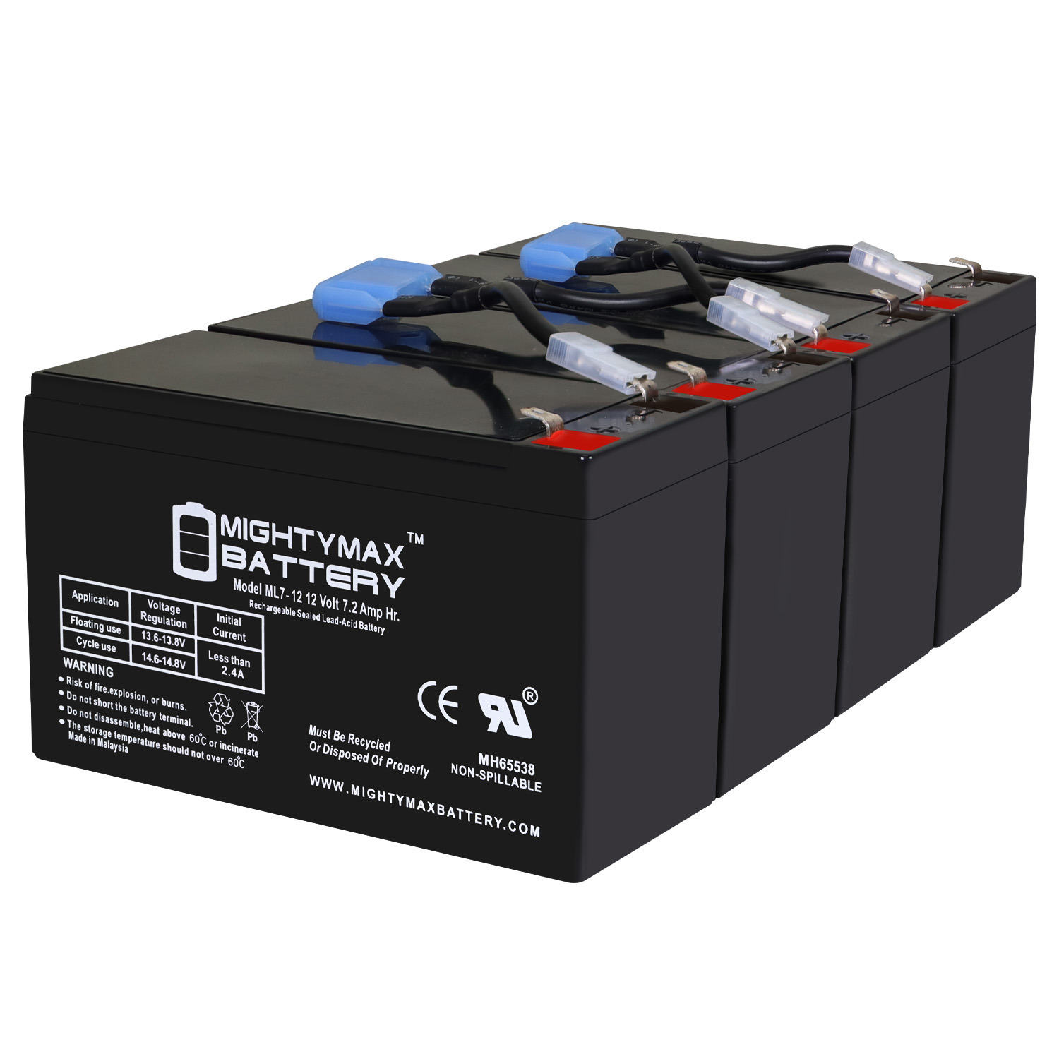 RBC8 UPS Complete Replacement Battery Kit for APC SU1400RMNET