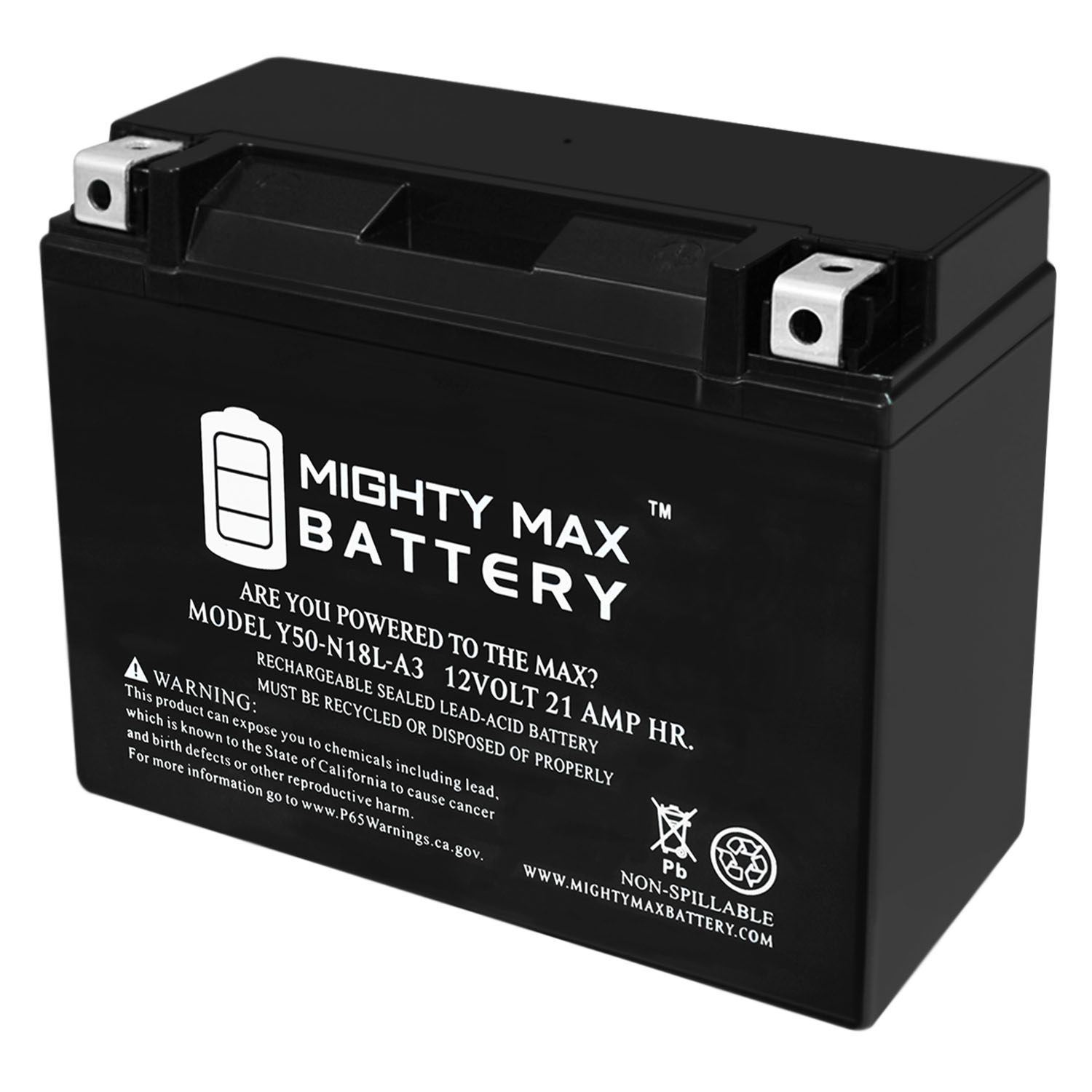 Y50-N18L-A3 Battery for HONDA GL1500 Gold Wing 1500CC 1988-2000