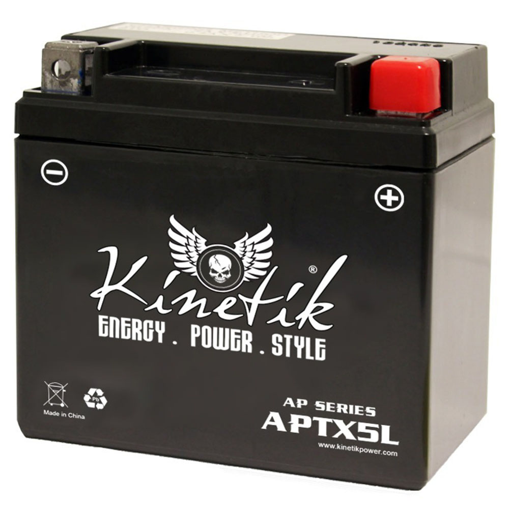 12V 4AH ATV Battery for E-TON DXL90 Sierra 90CC 00-'03