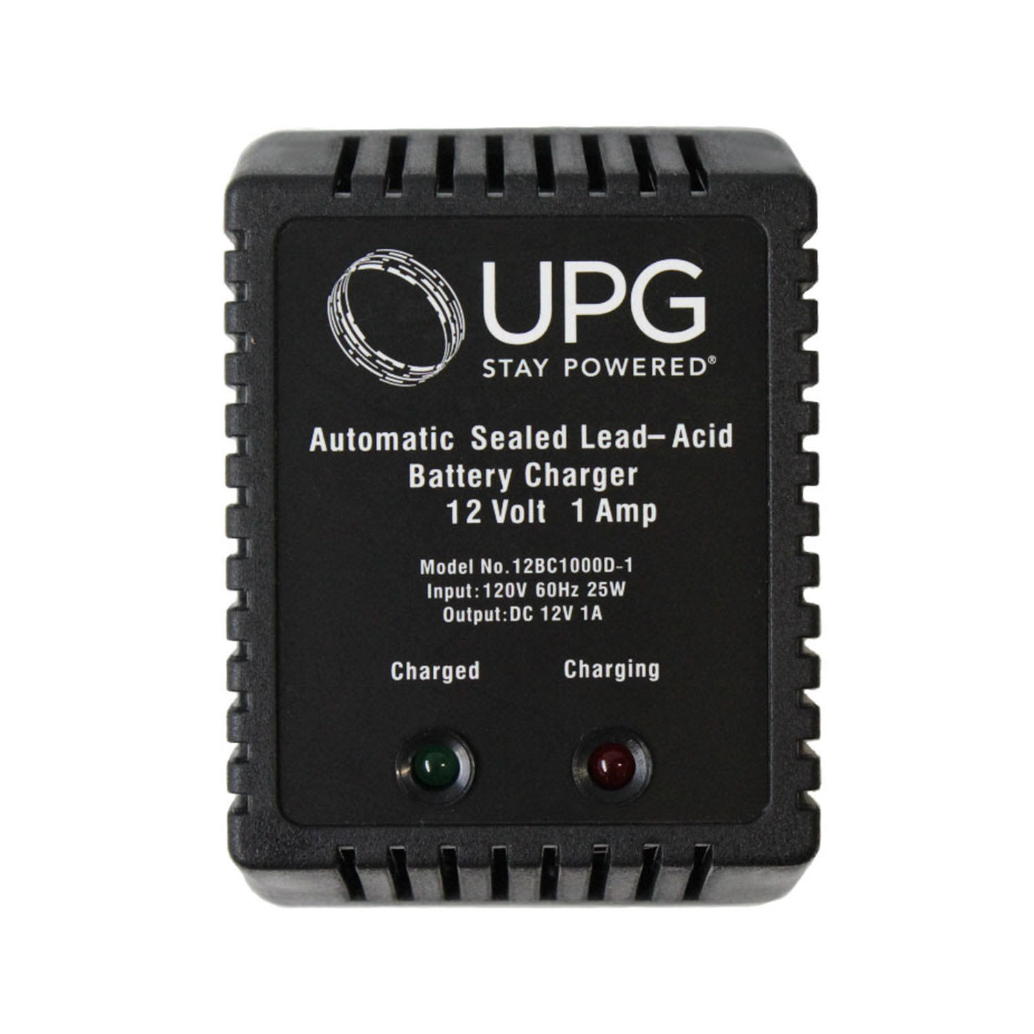 UB1290 12V 9AH Sealed Lead Acid Battery + 12 Volt 1 Amp Charger