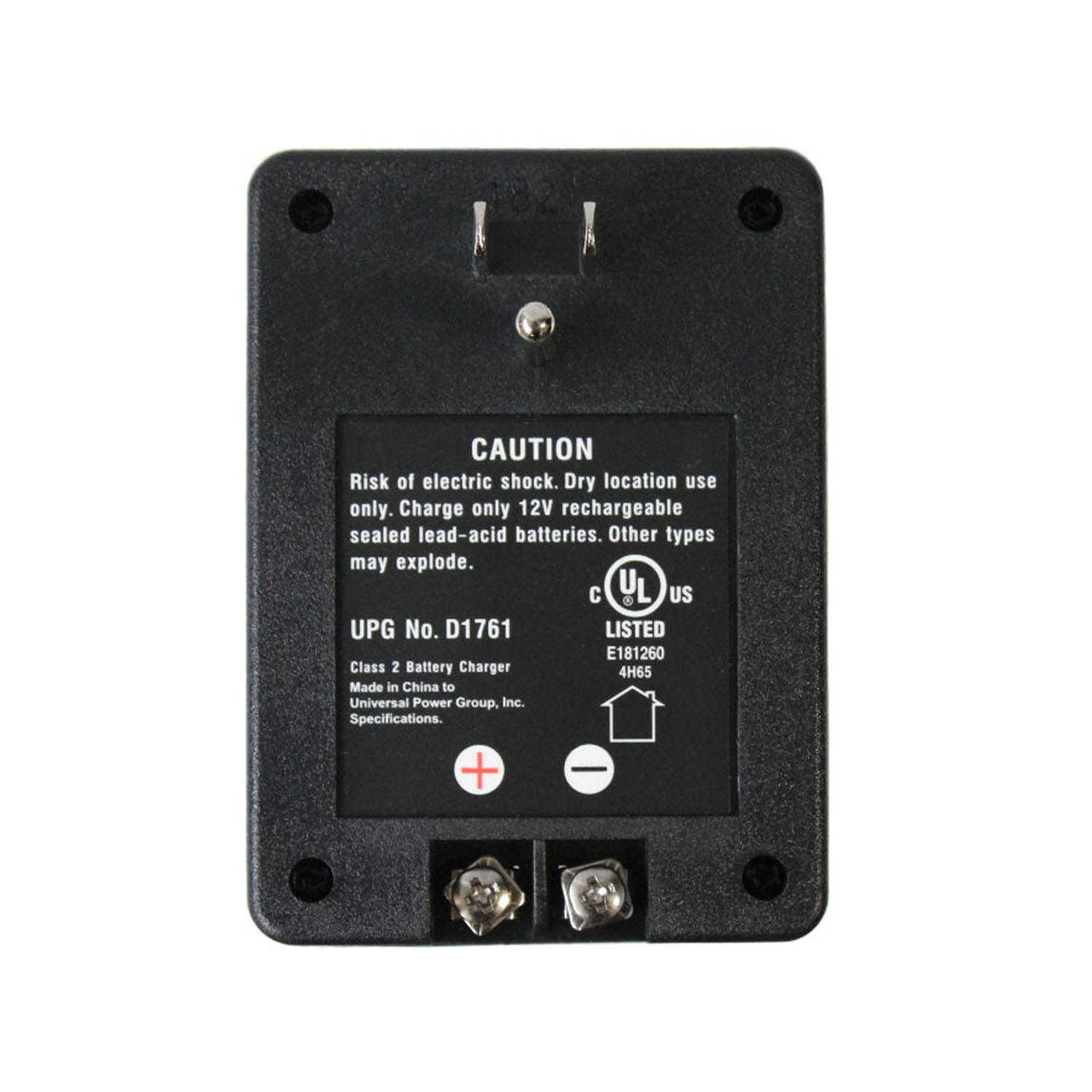 UB1290 12V 9AH Sealed Lead Acid Battery + 12 Volt 1 Amp Charger