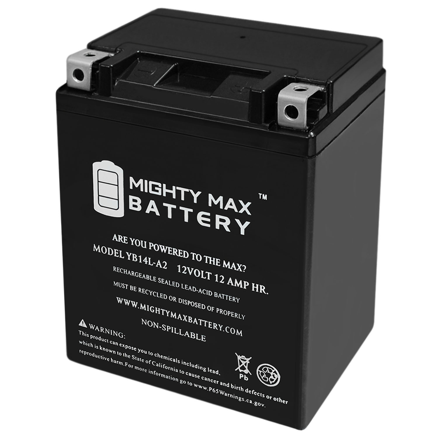 YB14L-A2 12V 12Ah Battery for Honda 1000 CB1000C Custom 1983