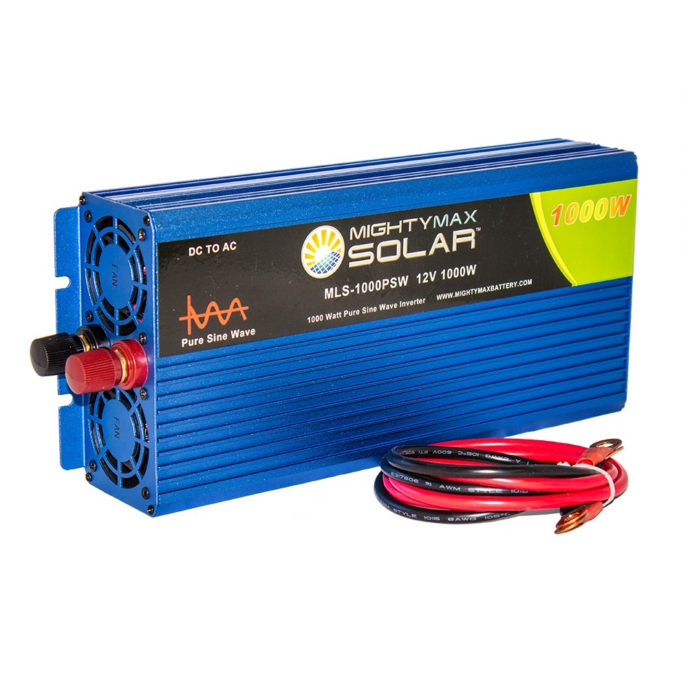 12V 1000W Power Inverter Dual AC Outlets
