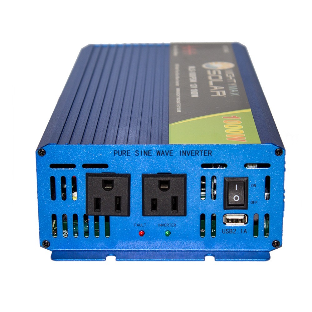 12V 1000W Power Inverter Dual AC Outlets