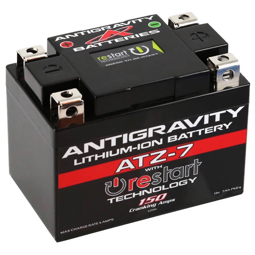 Antigravity Re-Start ATZ7-RS Lithium Battery Replaces YTX5L for Yamaha XC50 Vino Classic 17