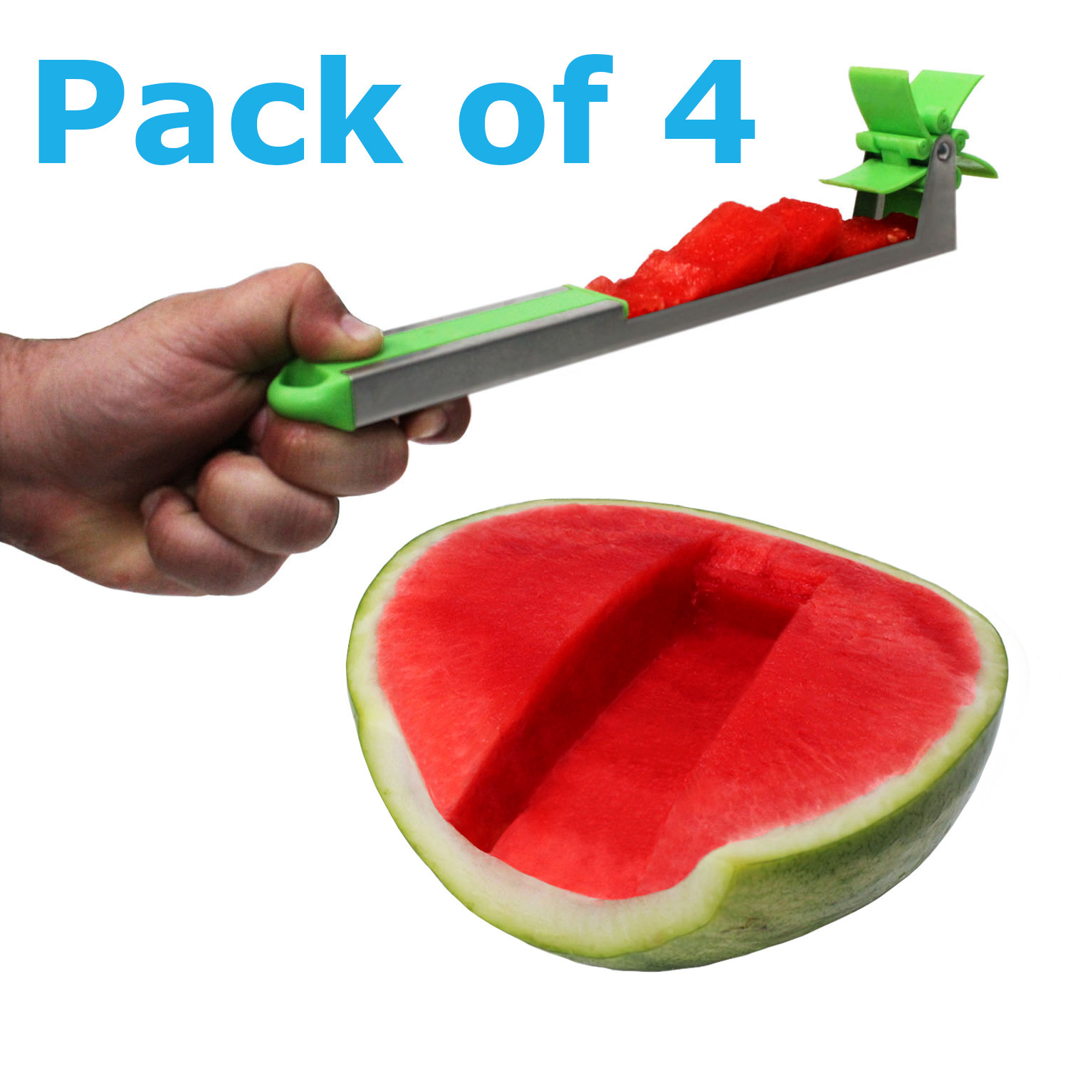 Blue Donuts Watermelon slicer pack of 4 