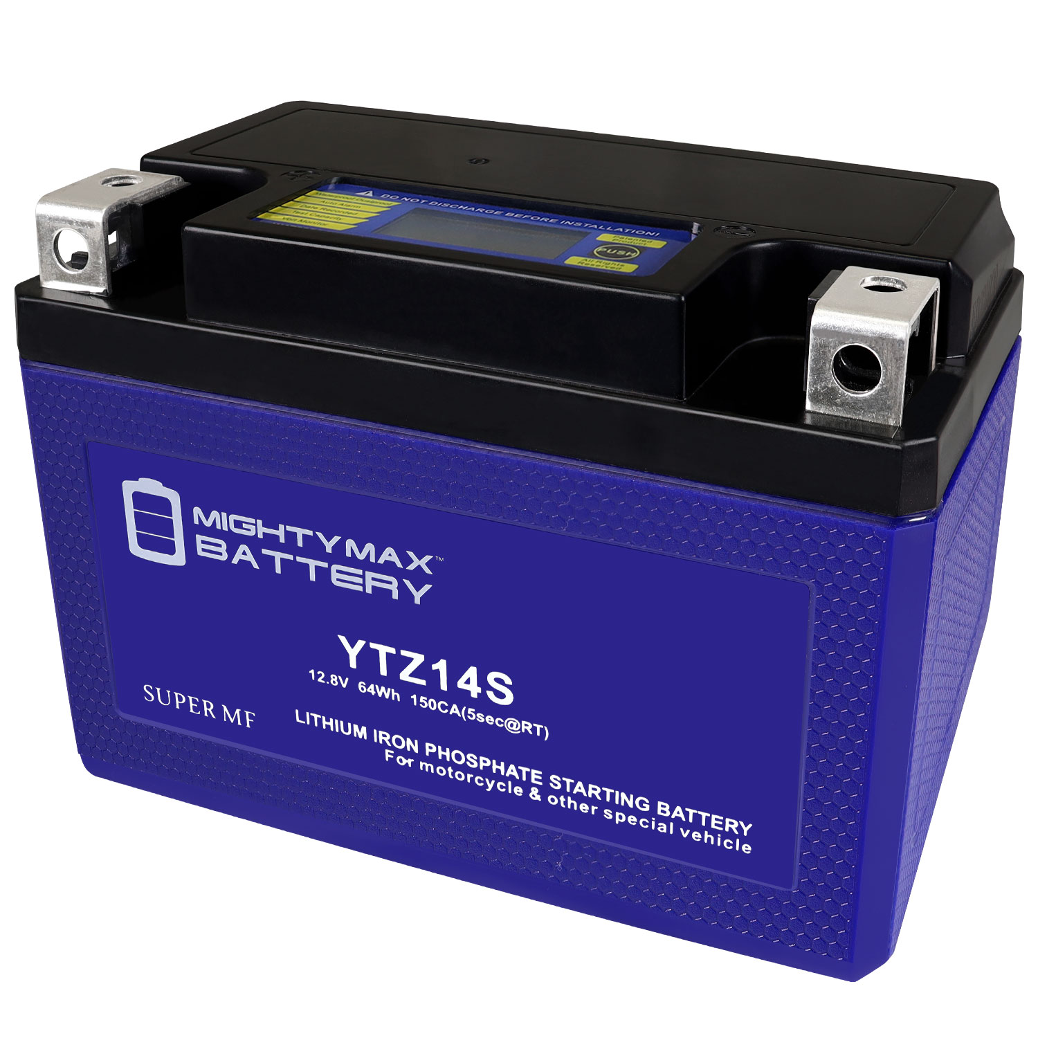 YTZ14S Lithium Replacement Battery compatible with BMW 1200 R1200GS 21-22