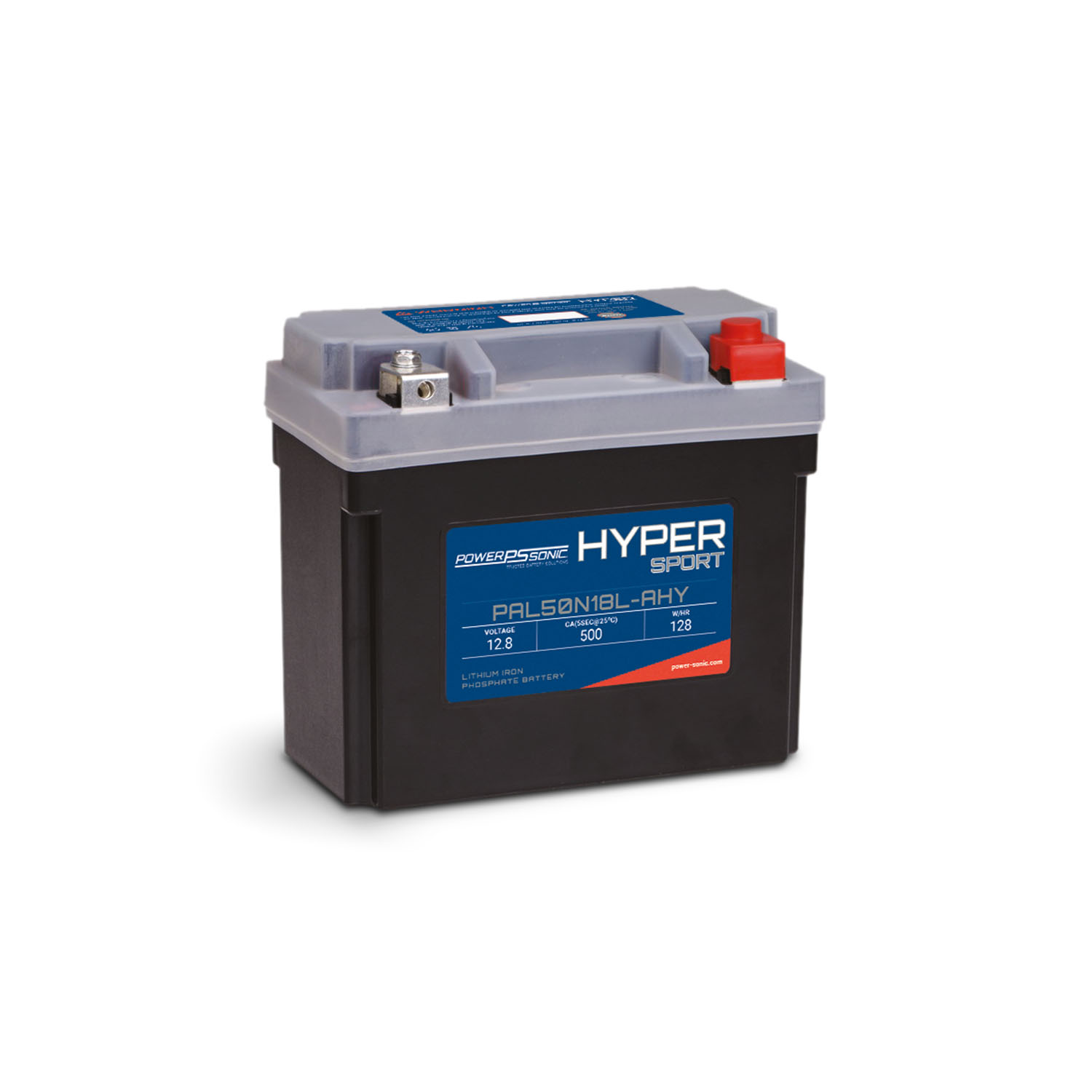 Power-Sonic Hyper Sport Series PAL50N18L-AHY 12.8V Lithium Battery