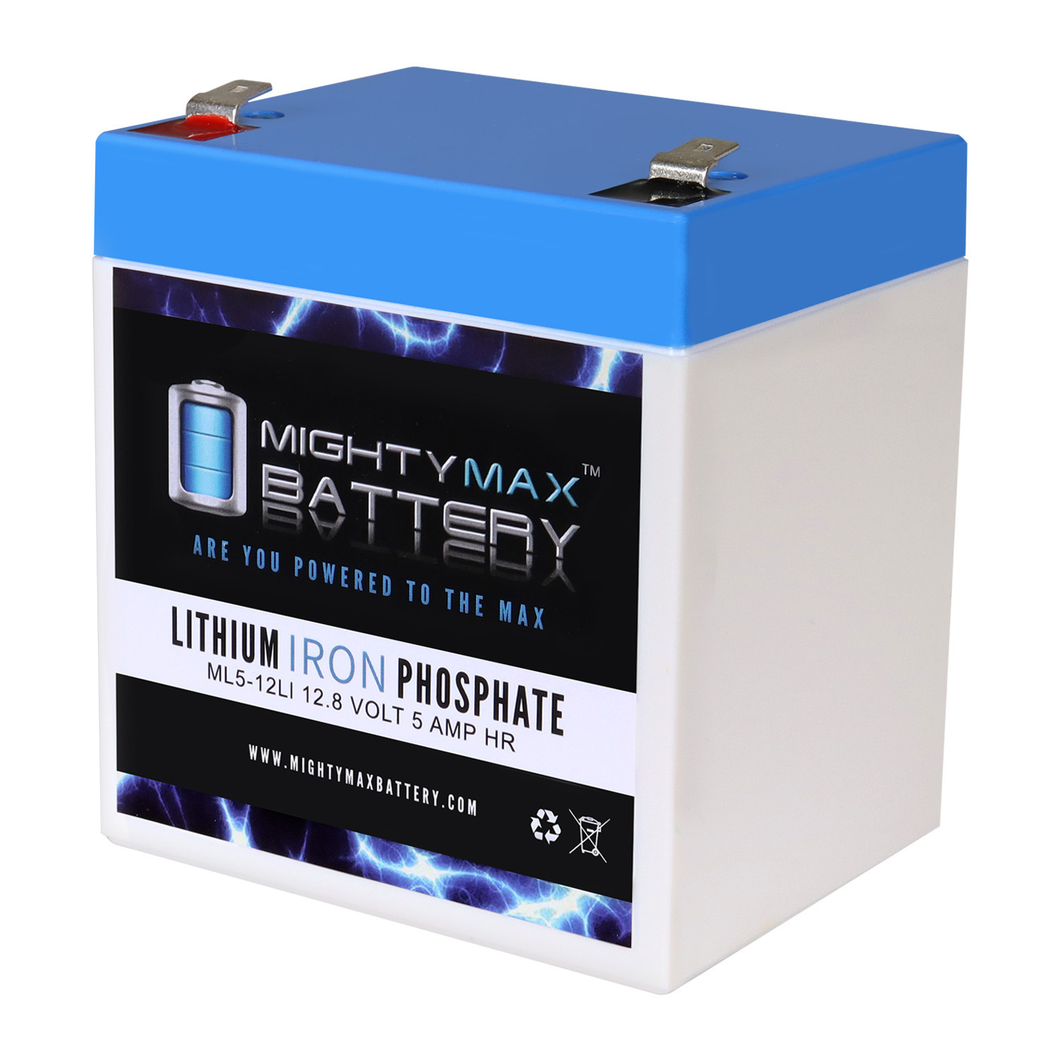 12V 5AH Lithium Replacement Battery compatible with Audio2000S AWP6046 PA System
