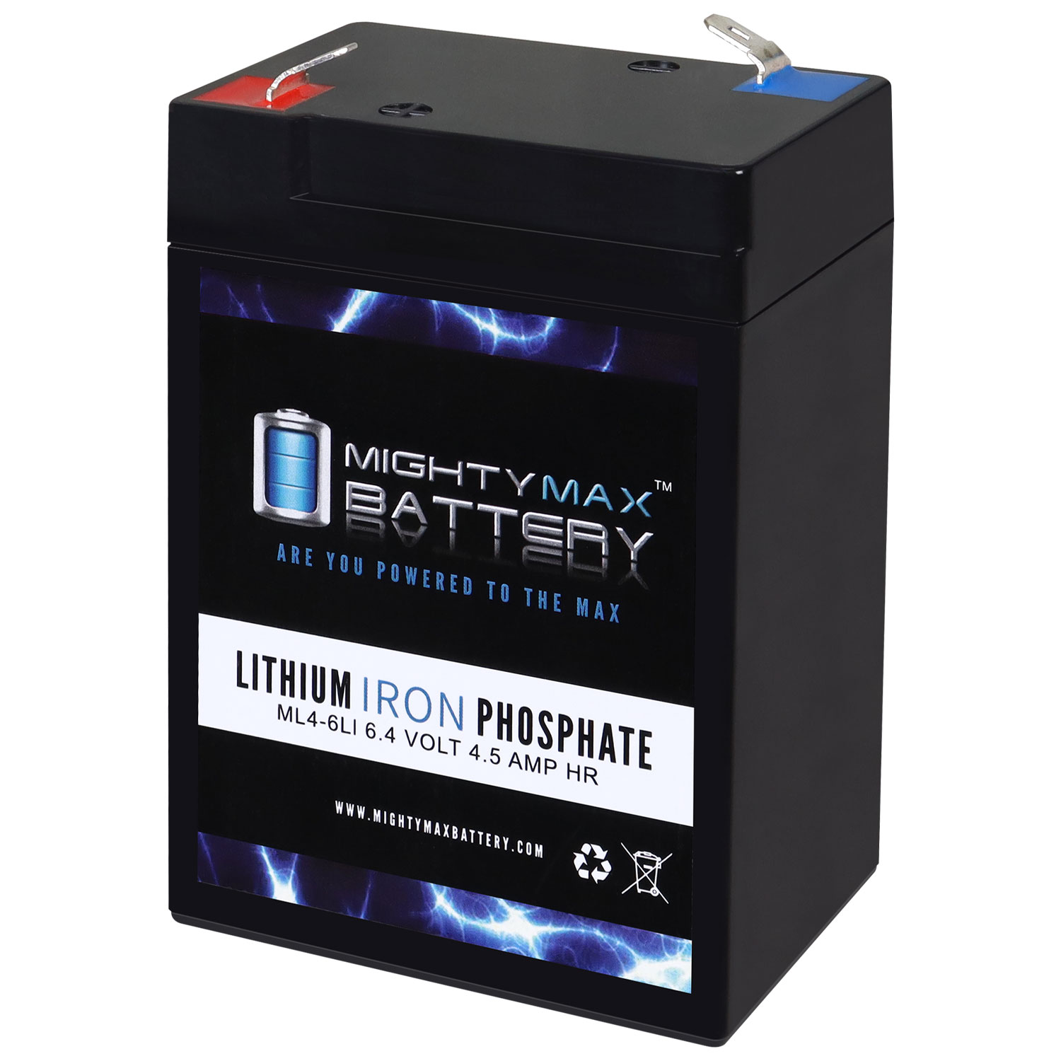 6V 4.5AH Lithium Replacement Battery compatible with Teledyne 118-0005