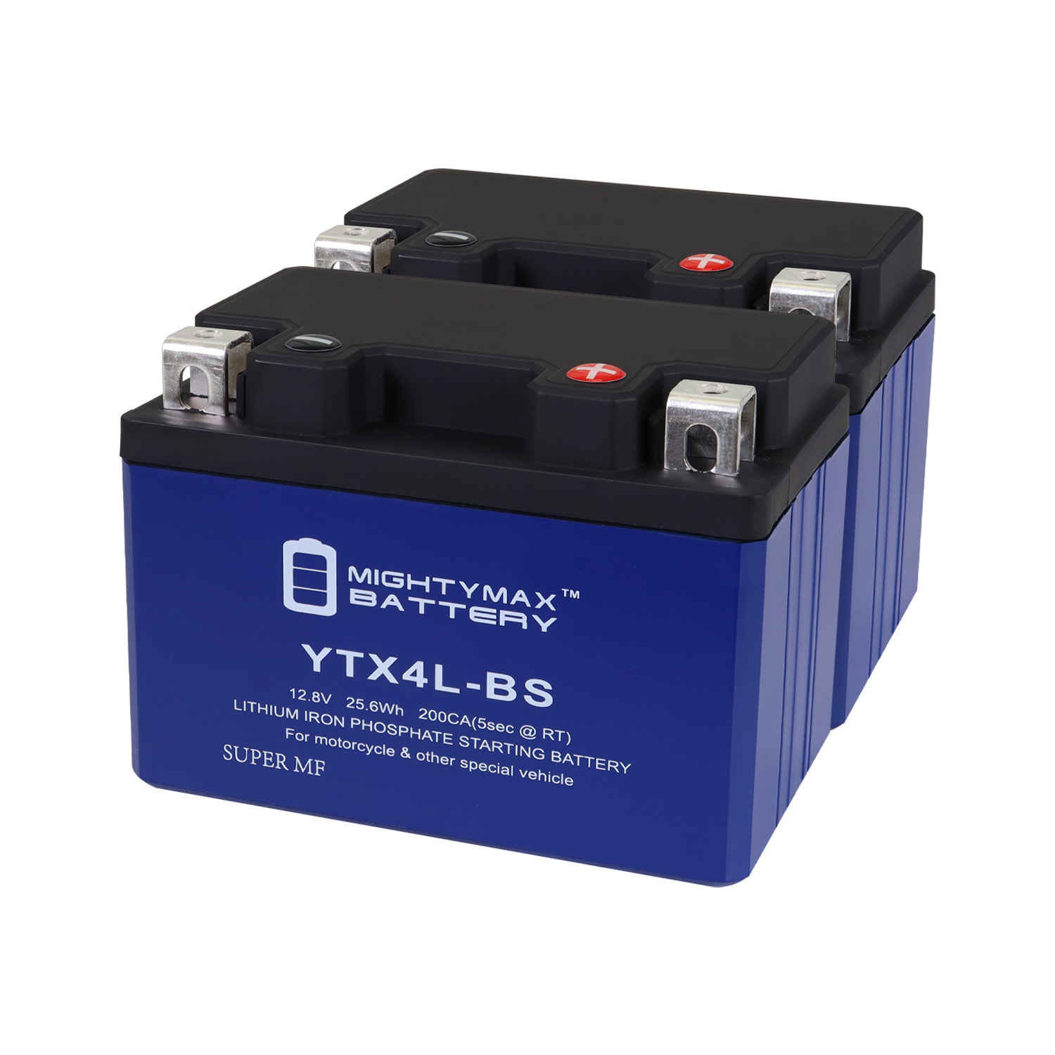 YTX4L-BS Lithium Replacement Battery Compatible with Tukopk YTX4L-BS - 2 Pack