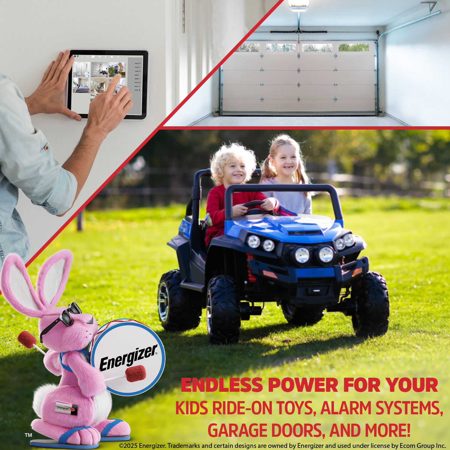 Energizer EN5-12, 12 Volt 5 Amp Hr, Long Lasting Sealed Lead Acid AGM Rechargeable Battery Ideal For Use In Garage Door, Alarm Panels, Kids Ride On, Backup Power, and more