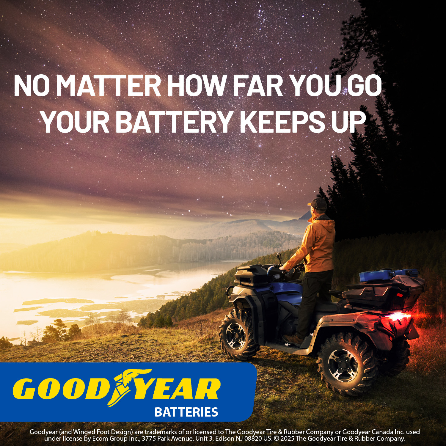 Goodyear GYTX7A -12 Volt 7 AH, 105 CCA, Rechargeable High-Performance, Maintenance Free, SLA - AGM Battery for Motorcycle, ATV, UTV, 4-Wheeler, Snowmobile, Watercraft and More!