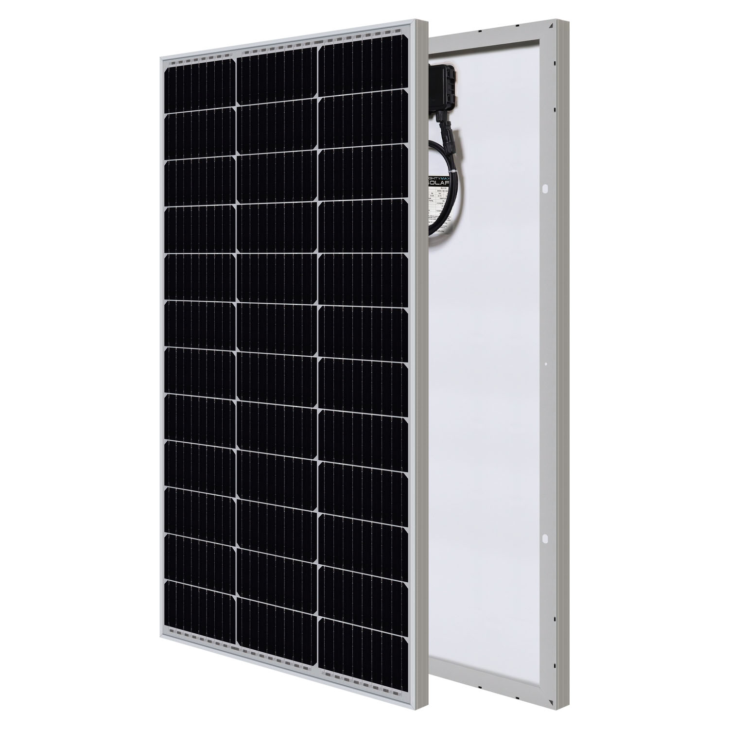 100 Watt 12V High Efficiency Monocrystalline Solar Panel for RV Camping Boat Dock Battery Charge