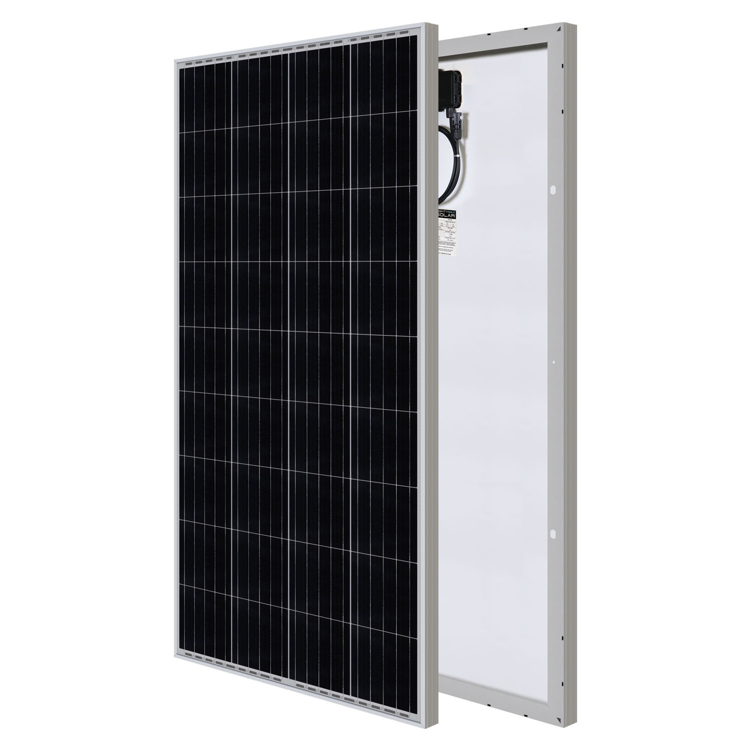200 Watt 12V High Efficiency Monocrystalline Solar Panel for Home Off-Grid System, Marine