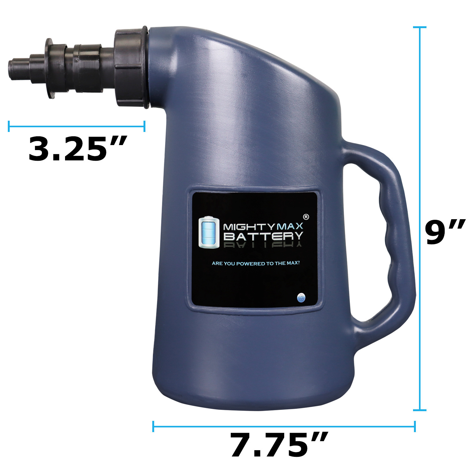 Battery Filler Jug Type Includes Battery Hydrometer - Acid Tester, Electrolyte Density Checker