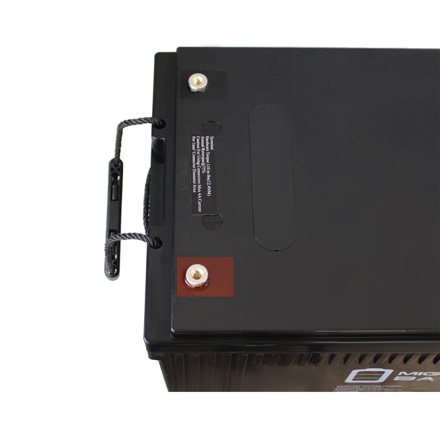 ML8D -12 Volt 250 AH, Internal Thread (INT) Terminal, Rechargeable SLA AGM Battery - 2 Pack